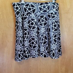 Killstar Pentagram skirt